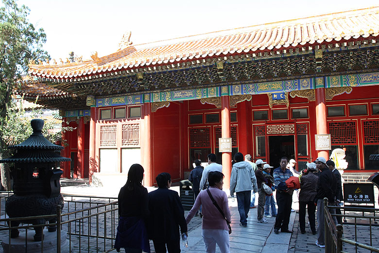 Пекин, Экскурсия по Запретному Городу, Зал Радостного Долголетия (Beijing, Forbidden City, Hall of Joyful Longevity)