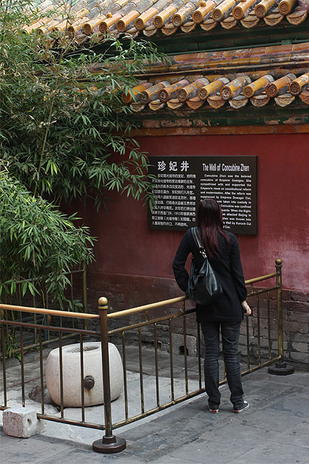 Пекин, Экскурсия по Запретному Городу, Колодец Чжэньфэй (Beijing, Forbidden City, Well of Zhenfei)