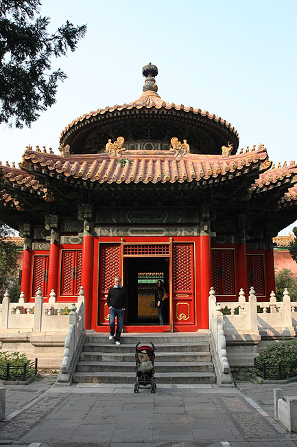 Пекин, Экскурсия по Запретному Городу, Павильон Тысячи Осеней (Beijing, Forbidden City, Thousand Autumns Pavilion)