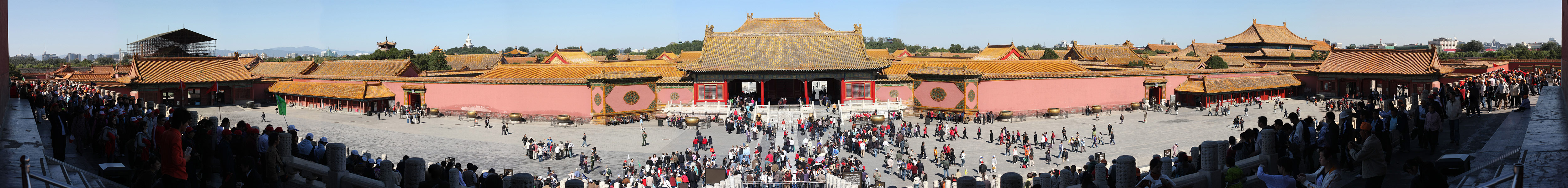 Пекин, Экскурсия по Запретному Городу, Ворота Небесной Чистоты (Beijing, Forbidden City, Gate of Celestial Purity)