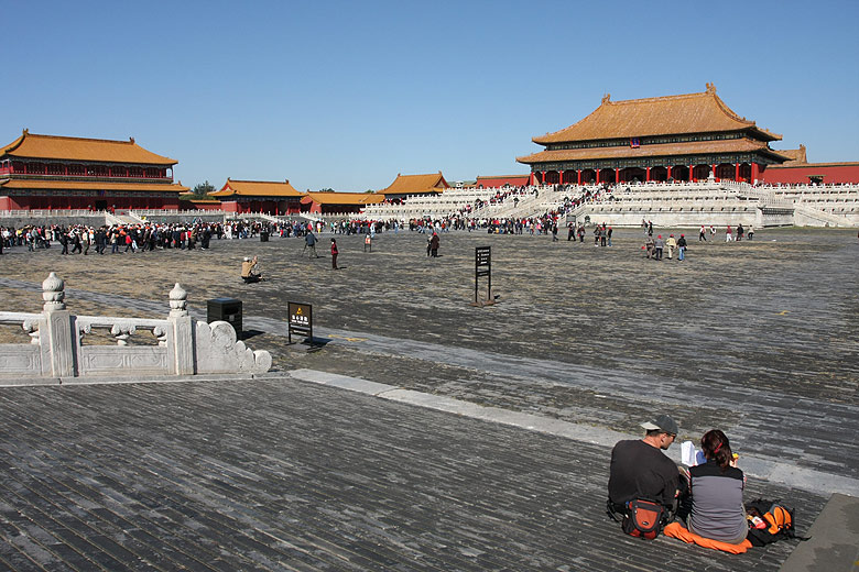 Пекин, Экскурсия по Запретному Городу, Зал Высшей Гармонии (Beijing, Forbidden City, Hall of Supreme Harmony)