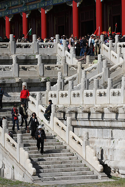 Пекин, Экскурсия по Запретному Городу, Зал Высшей Гармонии (Beijing, Forbidden City, Hall of Supreme Harmony)