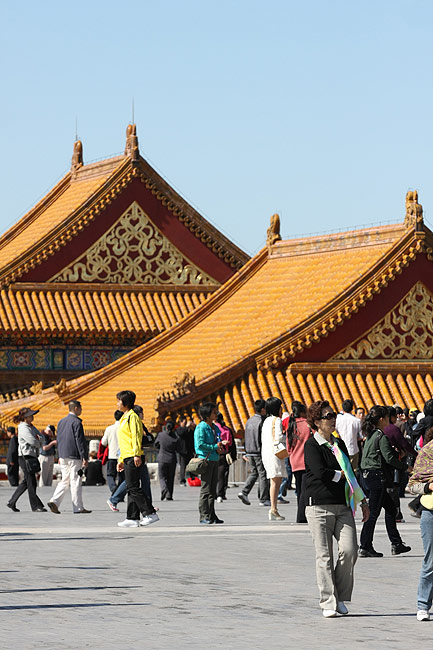 Пекин, Экскурсия по Запретному Городу, На платформе Внешнего Двора (Beijing, Forbidden City, On the platform of the Outer Court)