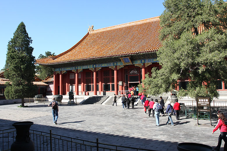 Пекин, Экскурсия по Запретному Городу, Зал Радостного Долголетия (Beijing, Forbidden City, Hall of Joyful Longevity)
