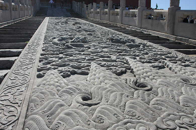 Пекин, Экскурсия по Запретному Городу, Большая Каменная Резьба (Beijing, Forbidden City, Big Stone Carving)