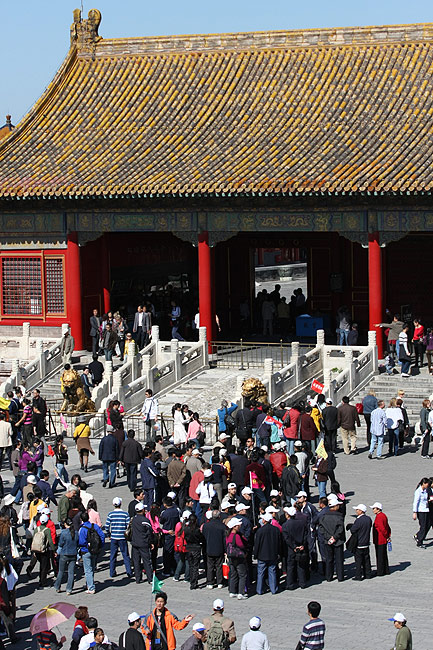 Пекин, Экскурсия по Запретному Городу, Ворота Небесной Чистоты (Beijing, Forbidden City, Gate of Celestial Purity)
