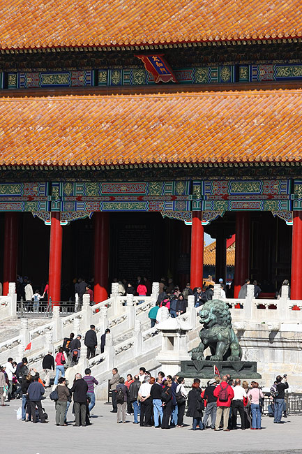 Пекин, Экскурсия по Запретному Городу, Ворота Небесной Чистоты (Beijing, Forbidden City, Gate of Celestial Purity)