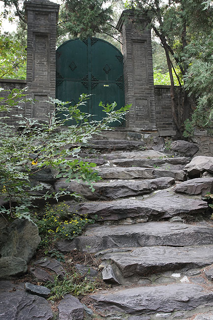 Пекин, Парк Ароматных Холмов, Вилла Нефритового Цветка (Beijing, Fragrant Hills Park, Jade Flower Villa)