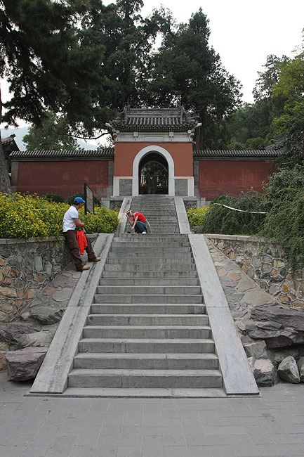 Пекин, Парк Ароматных Холмов, Вилла Нефритового Цветка (Beijing, Fragrant Hills Park, Jade Flower Villa)