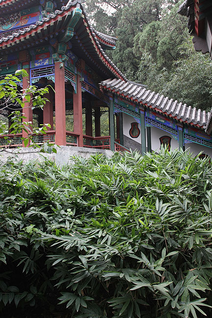 Пекин, Парк Ароматных Холмов, Двор Удовольствия (Beijing, Fragrant Hills Park, Pleasure Courtyard)