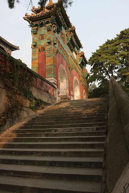 Пекин, Парк Ароматных Холмов, Храм Сияния (Beijing, Fragrant Hills Park, Brilliance Temple)