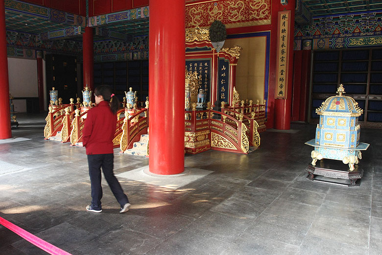 Пекин, Парк Ароматных Холмов, Императорская Резиденция (Beijing, Fragrant Hills Park, Emperor residence)