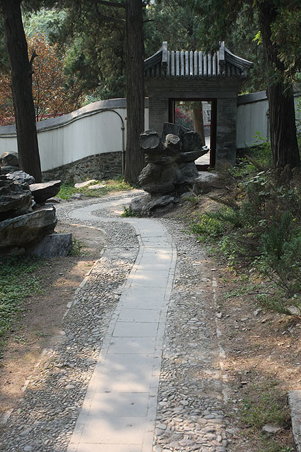 Пекин, Парк Ароматных Холмов, Павильон Спокойного Сердца (Beijing, Fragrant Hills Park, Pavilion of Tranquil Heart)