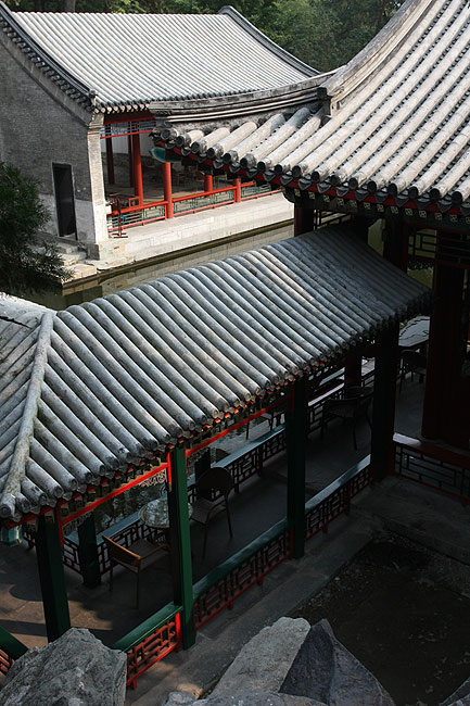 Пекин, Парк Ароматных Холмов, Павильон Спокойного Сердца (Beijing, Fragrant Hills Park, Pavilion of Tranquil Heart)