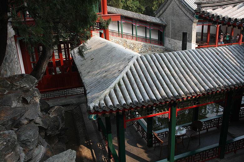 Пекин, Парк Ароматных Холмов, Павильон Спокойного Сердца (Beijing, Fragrant Hills Park, Pavilion of Tranquil Heart)