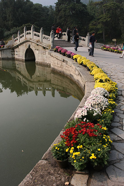 Пекин, Парк Ароматных Холмов, Озеро Очков (Beijing, Fragrant Hills Park, Spectacles Lake)