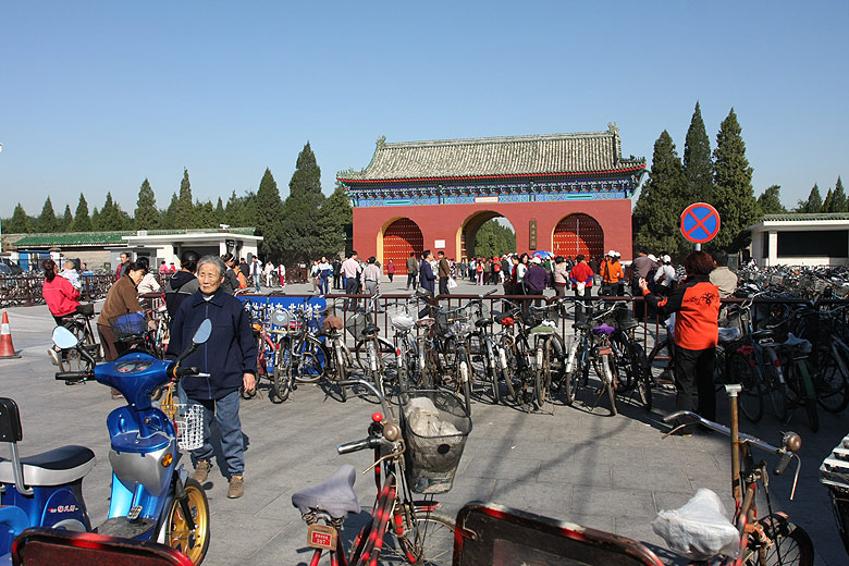 Пекин, Экскурсия по Храму Неба, Южные Ворота в Храм Неба (Beijing, Temple of Heaven, South Gate to the Temple of Heaven)