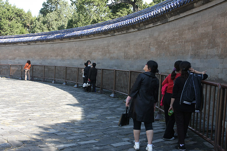 Пекин, Экскурсия по Храму Неба, Стена Эха (Beijing, Temple of Heaven, Echo Wall)