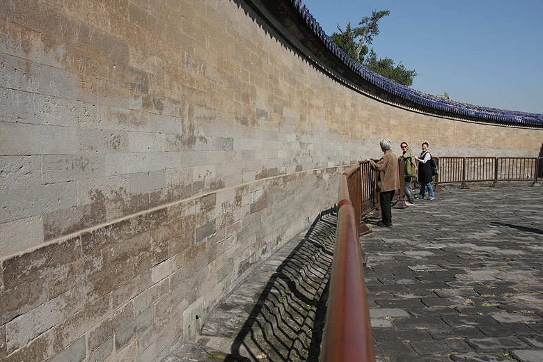 Пекин, Экскурсия по Храму Неба, Стена Эха (Beijing, Temple of Heaven, Echo Wall)