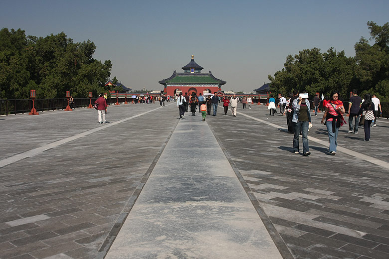 Пекин, Экскурсия по Храму Неба, Мост Алых Ступеней (Beijing, Temple of Heaven, Vermillion Steps Bridge)