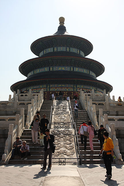 Пекин, Экскурсия по Храму Неба, Зал Молитв о Хорошем Урожае (Beijing, Temple of Heaven, Hall of Prayer for Good Harvest)