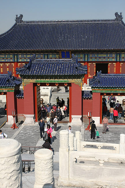Пекин, Экскурсия по Храму Неба, Зал Императорского Неба (Beijing, Temple of Heaven, Imperial Heaven Hall)