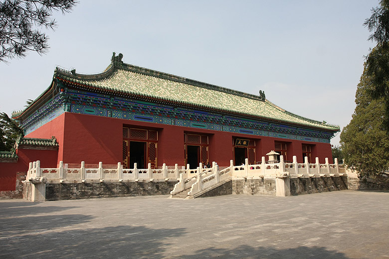 Пекин, Экскурсия по Храму Неба, Зал без Перекрытий (Beijing, Temple of Heaven, Hall without Beams)