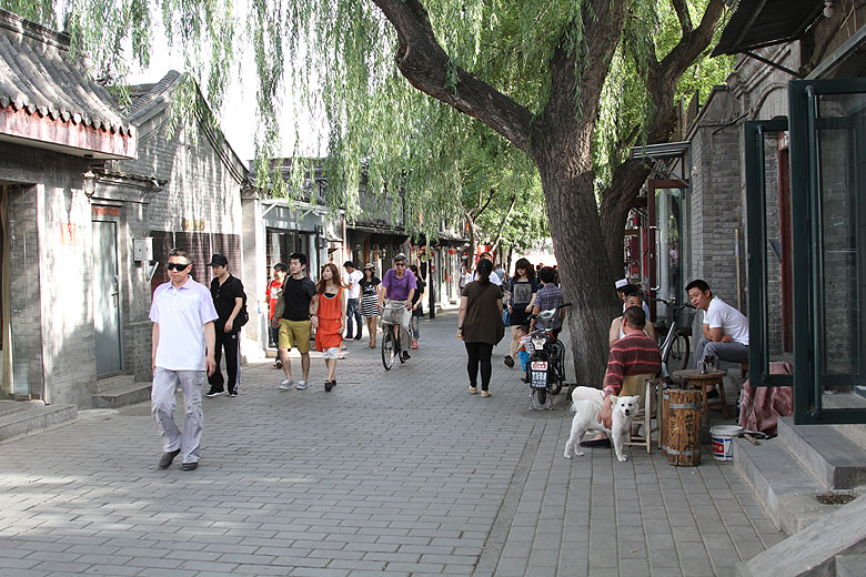 Пекин, Район Шичахай, Улица Наньлогу (Beijing, Shichahai, Nanluogu Xiang)