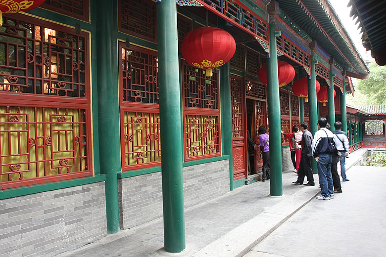 Пекин, Особняк Принца Гуна, Вход в Большой Театр (Beijing, Prince Gong's Mansion, Entrance to the Grand Theater)