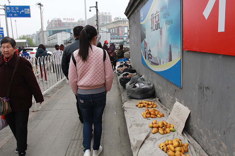 Пекин, Магазины одежды станции Dahongmen, По дороге к Bairong World Trade Center (Beijing, Clothes shops of the Dahongmen Station)