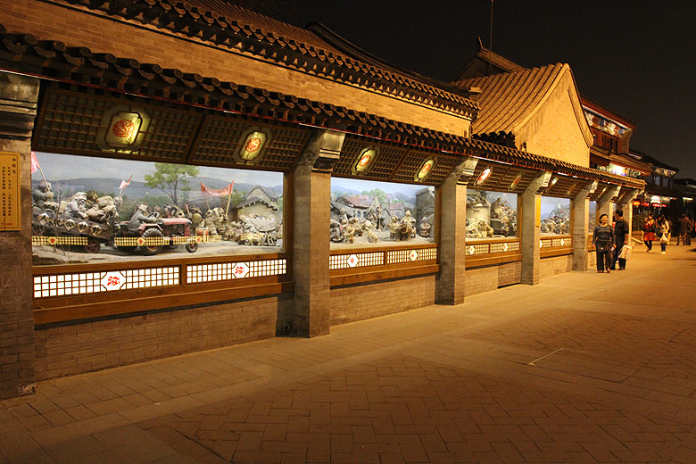Пекин, Торговые улицы Цяньмэнь и Дачжалань, Пьяная Деревня (Beijing, Shopping streets Qianmen Dajie and Dazhalan Jie, Drunken village)