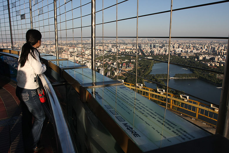 Пекин, Пекинская телебашня, Смотровая площадка (Beijing, China Central Television Tower, View platform)