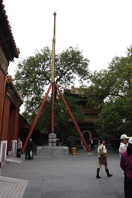 Пекин, Храм Юнхэгун, Барабанная башня (Beijing, Yonghegong Lama Temple, Drum Tower)