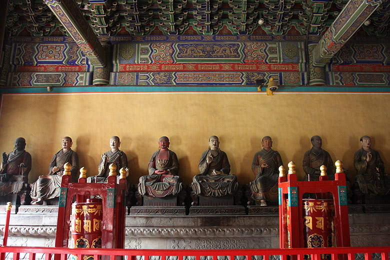 Пекин, Храм Юнхэгун, Статуи Архатов (Beijing, Yonghegong Lama Temple, Arhats)