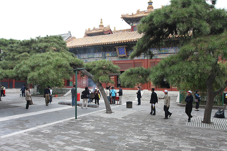 Пекин, Храм Юнхэгун, Зал Колеса Закона (Beijing, Yonghegong Lama Temple, Wheel of Law Hall)