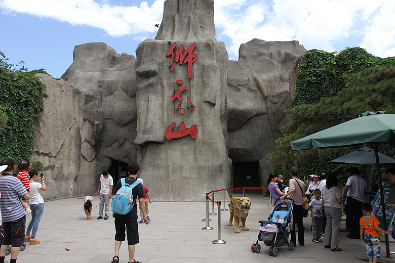 Пекин, Пекинский Зоопарк, Гора Тигров и Львов (Beijing, Beijing Zoo, Tiger and Lion Hill)
