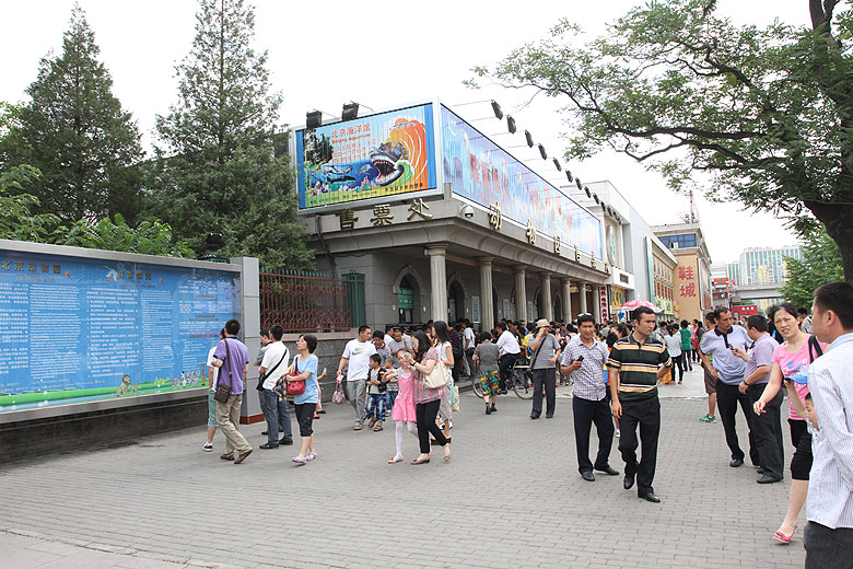 Пекин, Пекинский Зоопарк, Билетные кассы (Beijing, Beijing Zoo, Ticket Office)